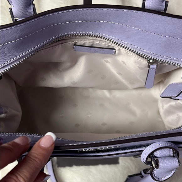 Kate Spade Light Purple Satchel - Picture 3 of 9